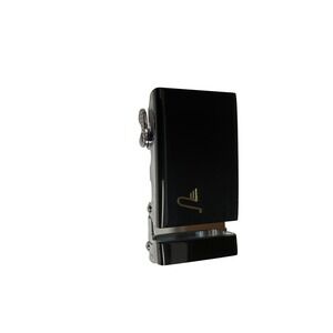 Mission Belt Co Black Slide Buckle Replacement for 1.5in Track Belts Gold Logo